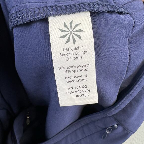 Athleta Women’s Skort Blue Wear About Pleated Pull On Athletic Sz 6 Style 964574 - Picture 5 of 11